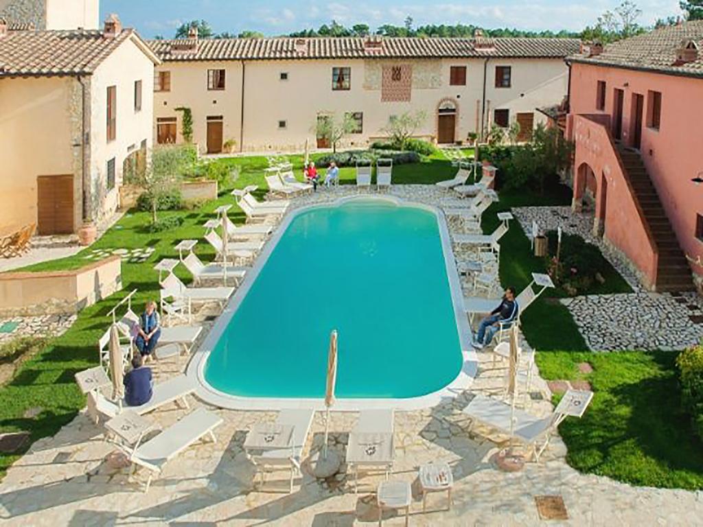 Appartamento Con Piscina Il Borghetto - Vicino San Gimignano Гамбасси-Терме Экстерьер фото